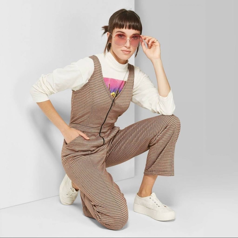 Wild Fable Jumpsuit + F21 Blazer